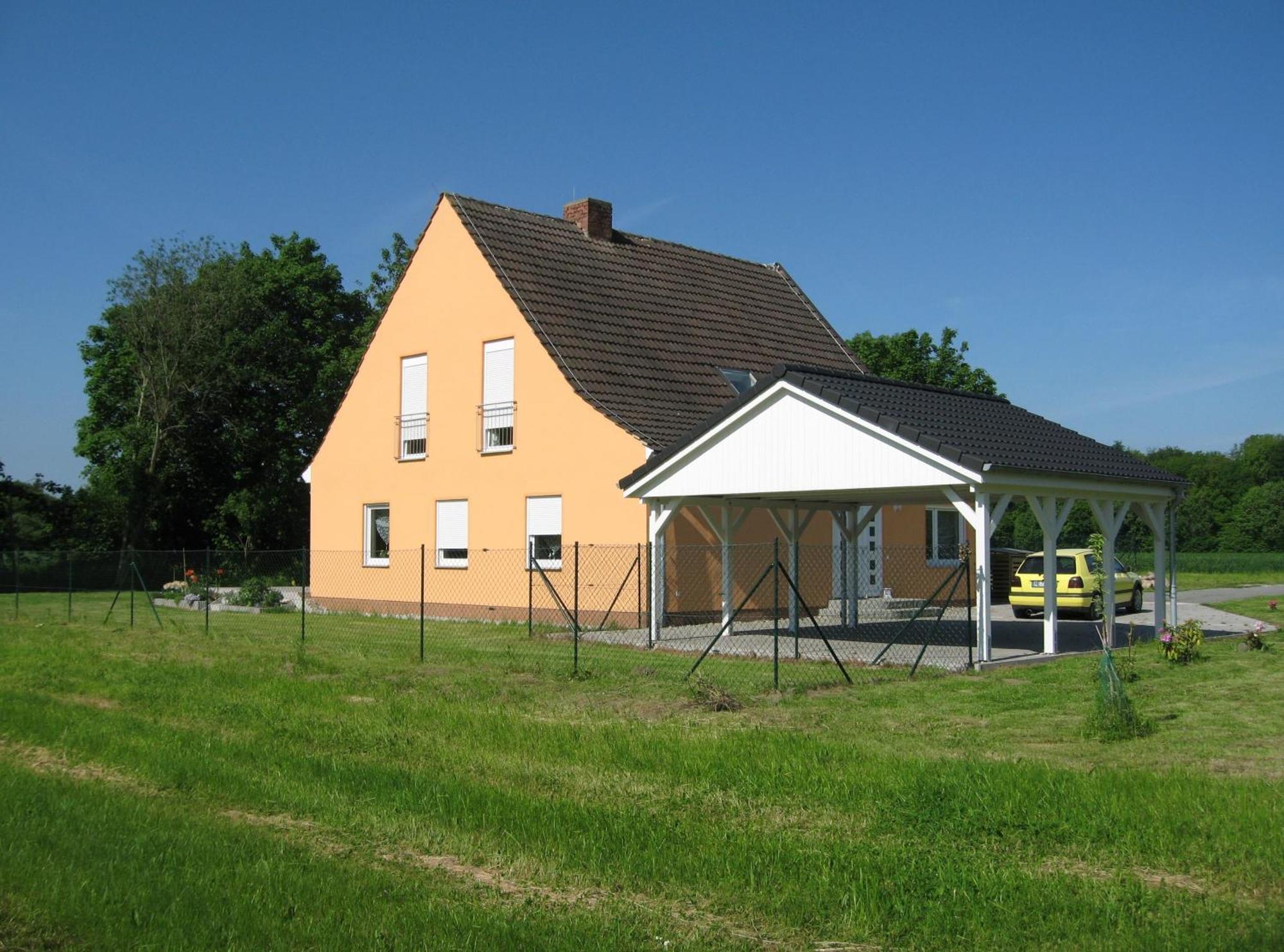 Ferienhaus "Am Wald" Behrenwalde Exterior foto